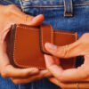Porte-cartes en cuir