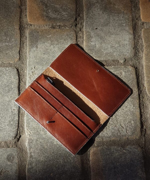Portefeuille en cuir