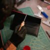 Portefeuille en cuir