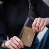Porte-cartes en cuir