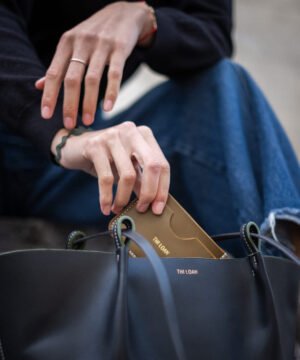 Porte-cartes en cuir