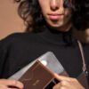 Porte-cartes en cuir
